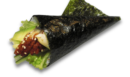 Unagi temaki, per piece