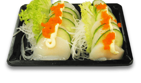 Hotate sashimi, 10 pieces