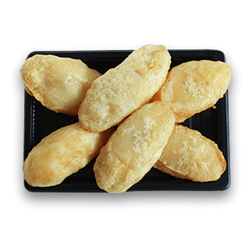 Fried banana, 6 pieces