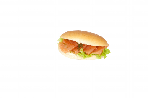 Broodje gerookte zalm