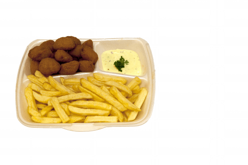 Menu gebakken mosselen