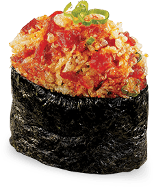 Spicy tuna gunkan
