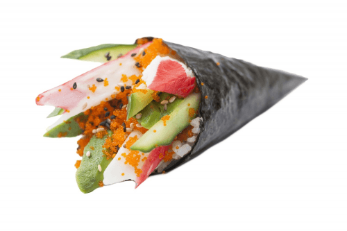Crabmeat temaki