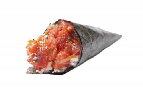 Spicy tuna temaki
