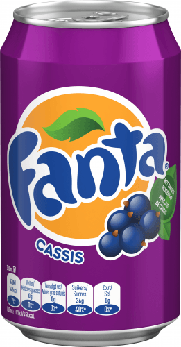 Fanta cassis 0,33 blik