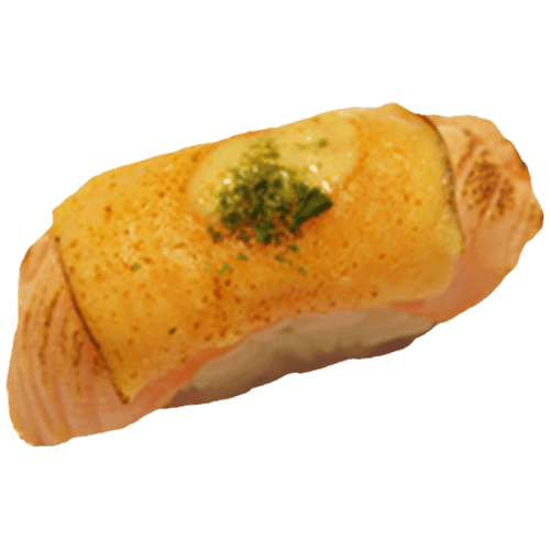Nigiri sake cheese