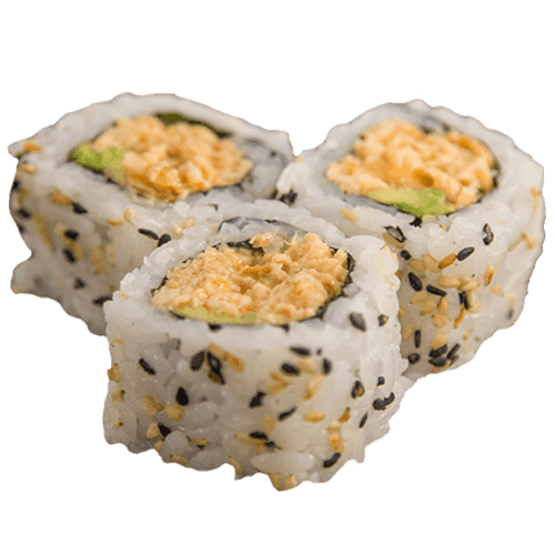 Salmon mousse maki 3 pieces