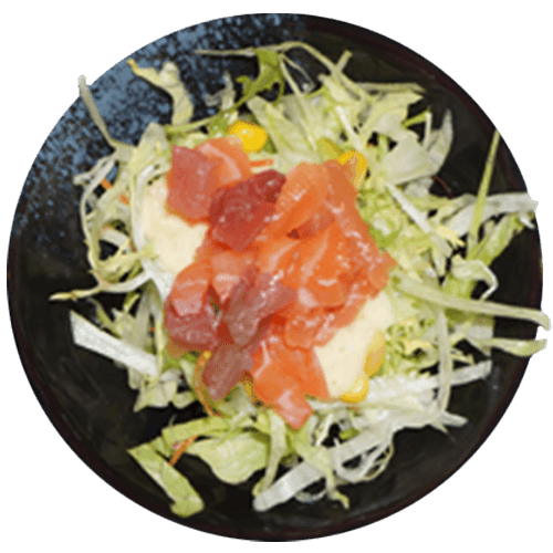 Sashimi sarada