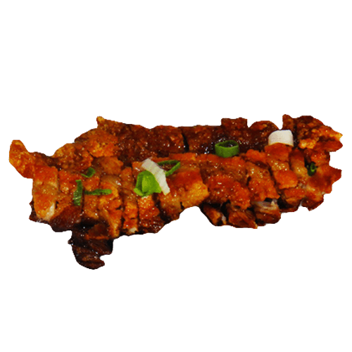 Crispy pork meat