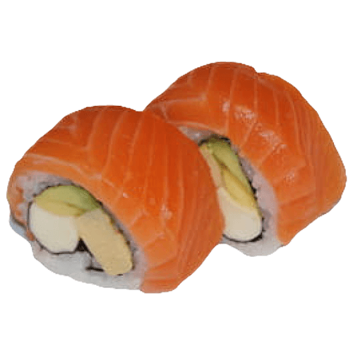 Salmon roll 2 pieces