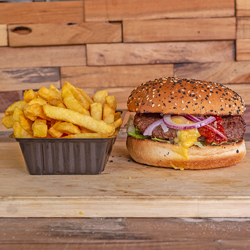 Classic burger menu