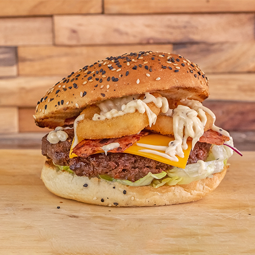 Dee Dee's special burger