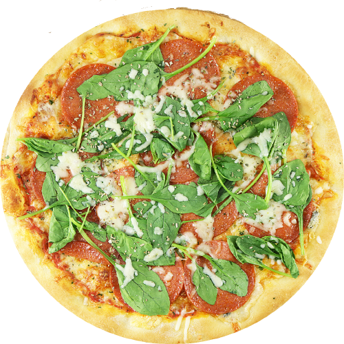 Pizza spinaci
