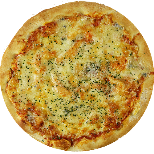 Pizza four cheese