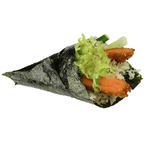Pikante zalm temaki