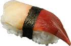Nigiri seawater mussels