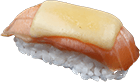 Nigiri salmon cheese