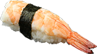 Nigiri shrimp