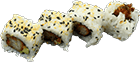 Tempura roll, 4 pieces