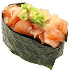 Gunkan salmon