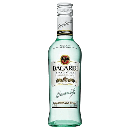1 fles Bacardi 0.35 Liter