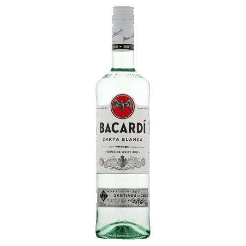 1 fles Bacardi 1 liter