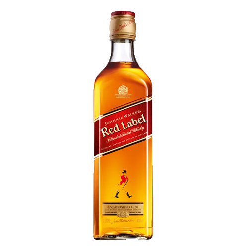 1 fles Red Label 0.35 liter