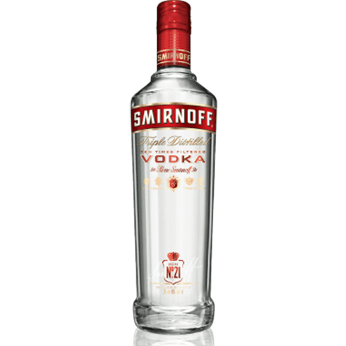 1 fles Smirnoff 0.35 liter