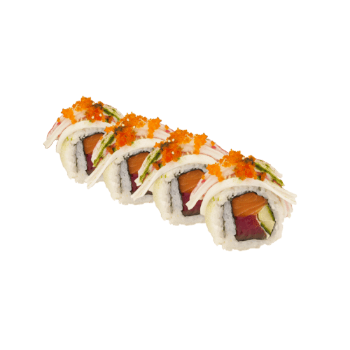 Sushi Postiljon roll, vier stuks