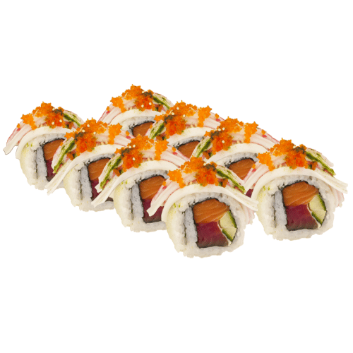 Sushi Postiljon roll, acht stuks