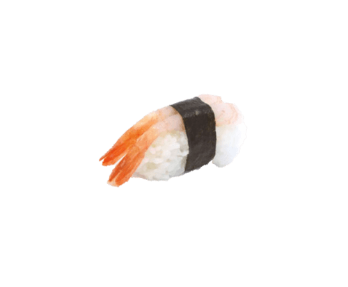 Ama ebi nigiri