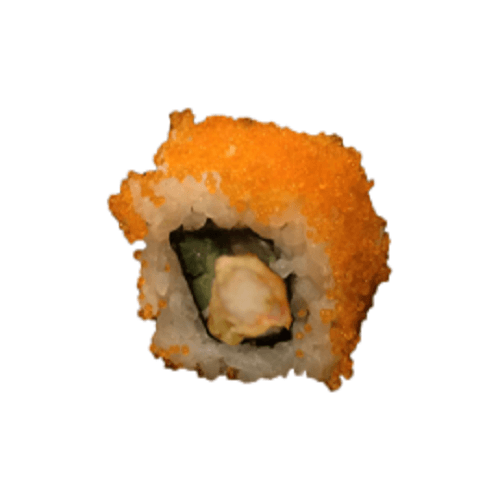 Inside out dragon roll