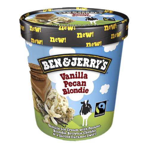 Vanilla pecan blondie 500 ml
