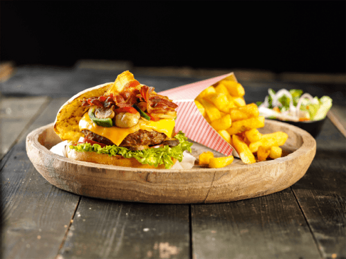 Boerenburger menu