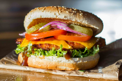 Chicken burger