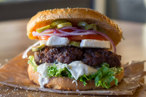 Greek burger