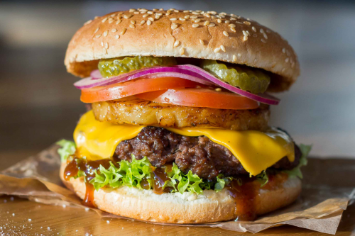 Hawaiian burger