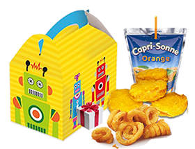 Chicken nuggets kids menu