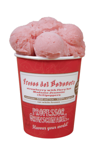 Fresas del habanero, 500 ml vegan