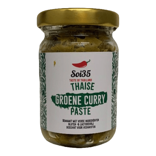 Fresh Thai green curry paste