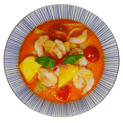 Keang kua sapparot (shrimp)