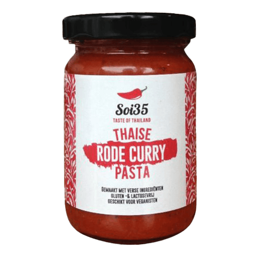 Verse Thaise rode currypasta