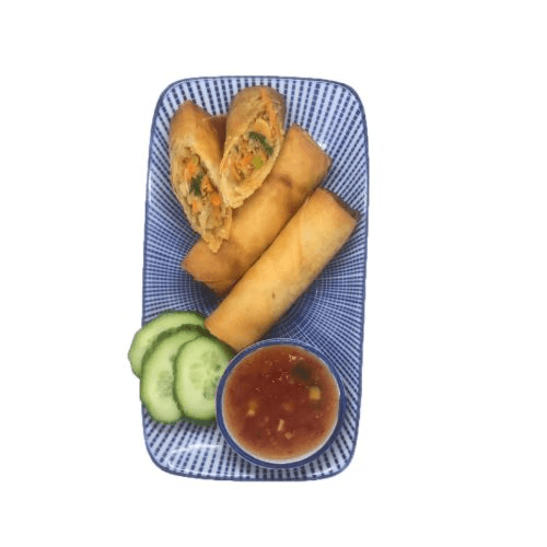 Thaise springrolls (kip) kerriepoeder