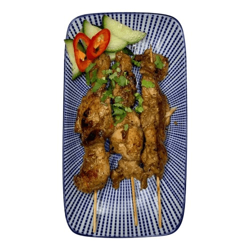 Streetfood saté - Saté khai yang