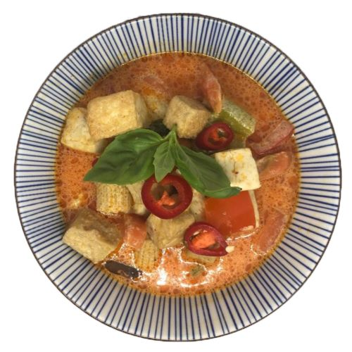 Thaise paneang curry vegan