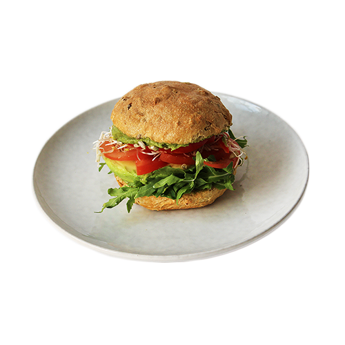 Pesto en avocado sandwich