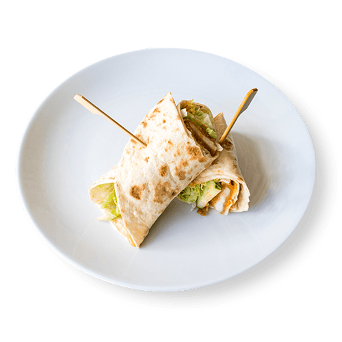 Crispy tori wrap
