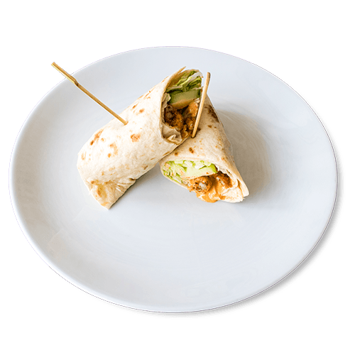 Fried ebi wrap