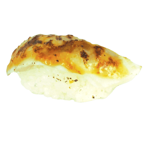Flamed ika nigiri