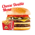 Cheese double menu